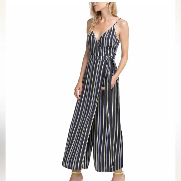 ASTR Frances Striped Jumpsuit - Picture 2 of 10